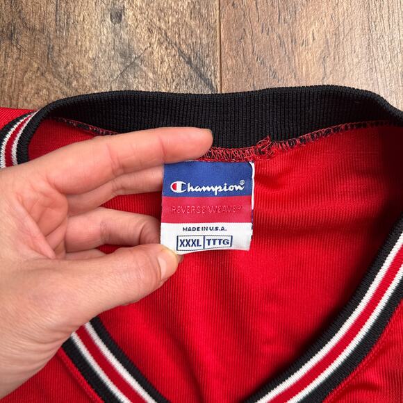 Vintage 90s Wildcats Jersey Men's 3XL Black Athletic Breathable Football 6492 - Picture 3 of 11